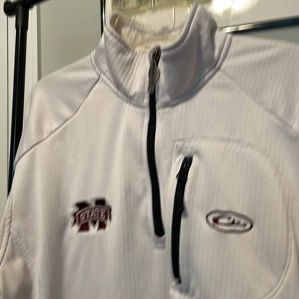 Drake jacket. Mississippi State logo used cont. worn a few times. Lg - Picture 4 of 8